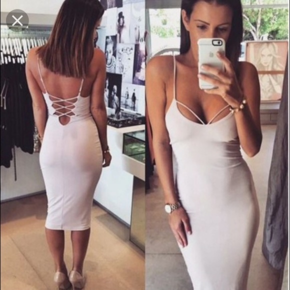 Nookie 'Mi Amore Backless Shift' Dress - Picture 5 of 6